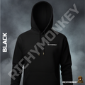 RichyMonkey Black Hoodie – Signature Edition